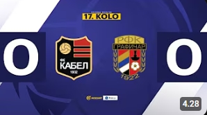 Кабел - Графичар 0:0 - 17. коло