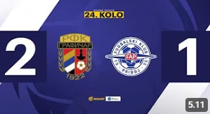 Графичар - ФАП 2:1 (0:1) - 24. коло