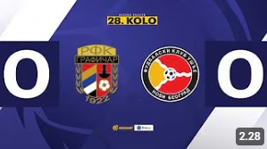 Графичар - Ушће 0:0 - 28. коло