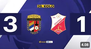 Графичар - Дубочица 3:1 (1:1) - 36. коло