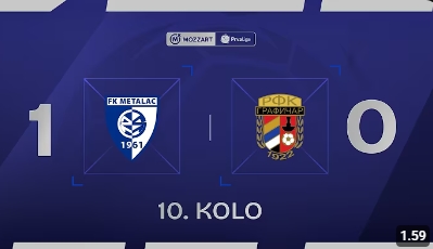 Металац - Графичар 1:0 (0:0) - 10. коло