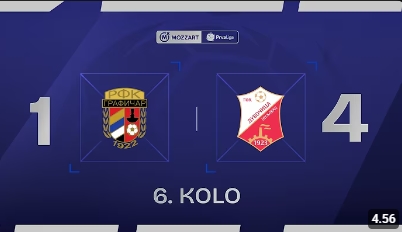 Графичар - Дубочица 1:4 (0:1) - 6. коло